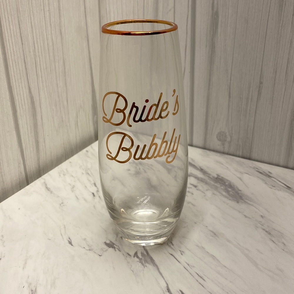 Bride’s Bubbly Champagne Flute